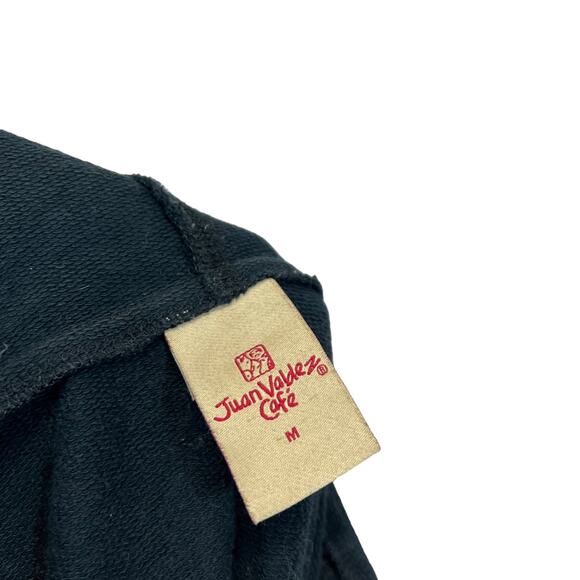 Juan Valdez Cafe Men's Women's Hoodie Zip Up Gray Black Size M - Picture 7 of 8